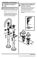 Preview for 5 page of Glacier bay 1003015460 Installation And Care Manual