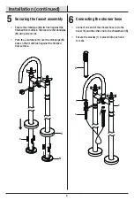 Preview for 6 page of Glacier bay 1003015460 Installation And Care Manual