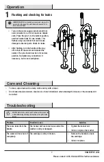 Preview for 7 page of Glacier bay 1003015460 Installation And Care Manual