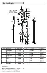 Preview for 8 page of Glacier bay 1003015460 Installation And Care Manual