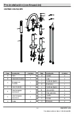 Preview for 12 page of Glacier bay 1003015460 Installation And Care Manual