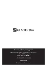 Preview for 9 page of Glacier bay 1003120598 Use And Care Manual