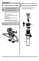 Preview for 4 page of Glacier bay 1003141968 Installation And Care Manual