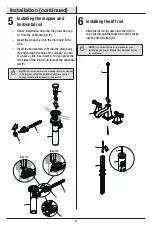 Preview for 6 page of Glacier bay 1003141975 Installation And Care Manual