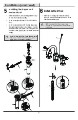 Preview for 6 page of Glacier bay 1003173640 Installation And Care Manual