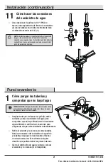 Preview for 21 page of Glacier bay 1003173640 Installation And Care Manual