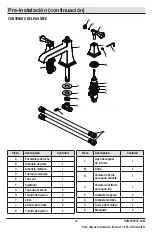 Preview for 12 page of Glacier bay 1003181244 Installation And Care Manual