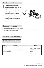 Preview for 16 page of Glacier bay 1003181244 Installation And Care Manual