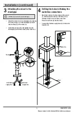 Предварительный просмотр 5 страницы Glacier bay 1003222975 Installation And Care Manual