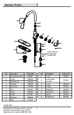 Preview for 9 page of Glacier bay 1003291326 Installation And Care Manual