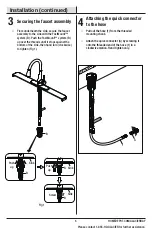 Preview for 5 page of Glacier bay 1003291327 Installation And Care Manual