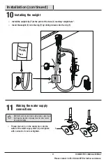 Preview for 11 page of Glacier bay 1003291327 Installation And Care Manual