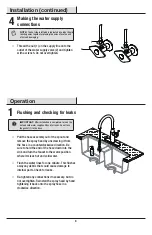 Preview for 6 page of Glacier bay 1003341110 Installation And Care Manual