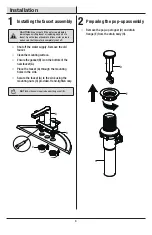 Preview for 4 page of Glacier bay 1003341191 Installation And Care Manual