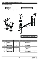 Preview for 14 page of Glacier bay 1003341191 Installation And Care Manual