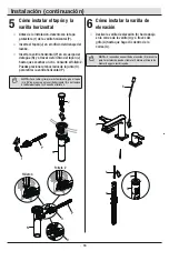 Предварительный просмотр 18 страницы Glacier bay 1003341197 Installation And Care Manual