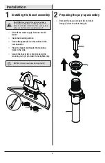 Preview for 4 page of Glacier bay 1003421134 Installation And Care Manual