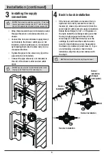 Preview for 8 page of Glacier bay 1003567444 Installation And Care Manual