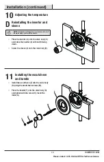 Preview for 13 page of Glacier bay 1003567444 Installation And Care Manual