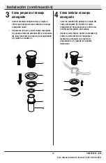 Предварительный просмотр 14 страницы Glacier bay 1003605613 Installation And Care Manual