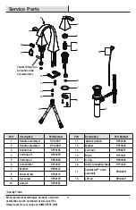 Preview for 11 page of Glacier bay 1003619051 Installation And Care Manual