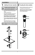 Preview for 4 page of Glacier bay 1003899553 Installation And Care Manual