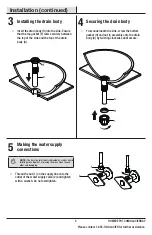 Preview for 5 page of Glacier bay 1003899553 Installation And Care Manual