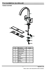 Preview for 3 page of Glacier bay 1003911332 Installation And Care Manual