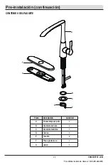 Preview for 11 page of Glacier bay 1003915510 Installation And Care Manual