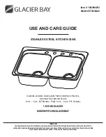 Glacier bay 1003994254 Use And Care Manual preview