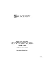 Preview for 20 page of Glacier bay 1004 101 708 Use And Care Manual