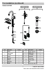 Preview for 3 page of Glacier bay 1004021304 Assembly Instructions Manual