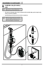 Preview for 8 page of Glacier bay 1004021304 Assembly Instructions Manual