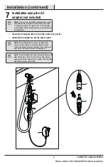 Preview for 9 page of Glacier bay 1004021304 Assembly Instructions Manual