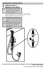 Предварительный просмотр 26 страницы Glacier bay 1004021304 Assembly Instructions Manual