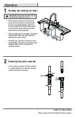 Предварительный просмотр 7 страницы Glacier bay 1004509598 Installation And Care Manual