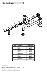 Preview for 6 page of Glacier bay 1004533451 Installation And Care Manual