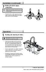 Preview for 7 page of Glacier bay 1004553869 Installation And Care Manual