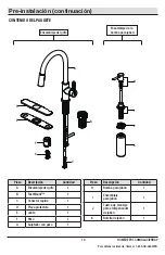 Preview for 14 page of Glacier bay 1004553869 Installation And Care Manual