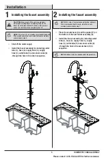 Preview for 5 page of Glacier bay 1004553918 Installation And Care Manual