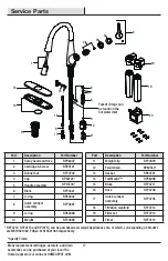 Preview for 17 page of Glacier bay 1004553918 Installation And Care Manual