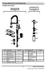 Preview for 14 page of Glacier bay 1004821114 Installation And Care Manual