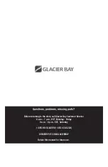 Preview for 9 page of Glacier bay 1004957815 Installation And Care Manual