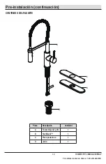 Preview for 12 page of Glacier bay 1004957815 Installation And Care Manual