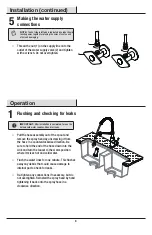 Preview for 6 page of Glacier bay 1005126669 Installation And Care Manual