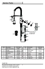 Preview for 9 page of Glacier bay 1005126669 Installation And Care Manual