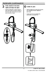 Preview for 15 page of Glacier bay 1005126669 Installation And Care Manual