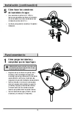 Предварительный просмотр 15 страницы Glacier bay 1005129782 Installation And Care Manual