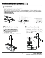 Предварительный просмотр 13 страницы Glacier bay 1005403614 Use And Care Manual