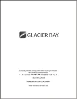 Предварительный просмотр 18 страницы Glacier bay 1005403614 Use And Care Manual